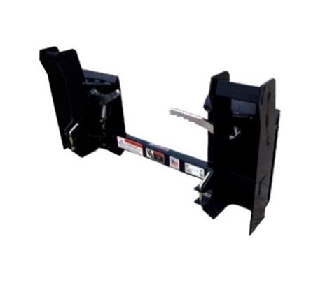 skid steer type quick hitch for bush hog loader|bush hog skid steer attachment.